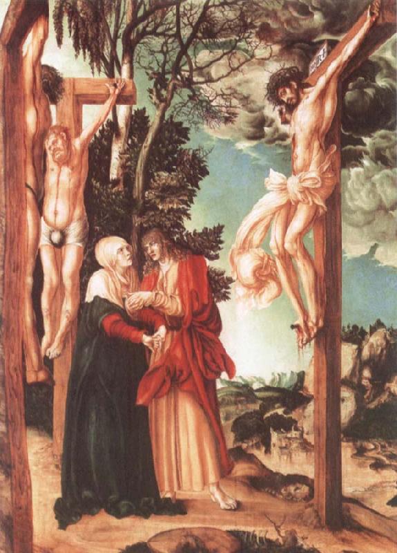 Lucas Cranach the Elder The Crucifixion Norge oil painting art